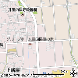 静岡県磐田市上新屋93周辺の地図
