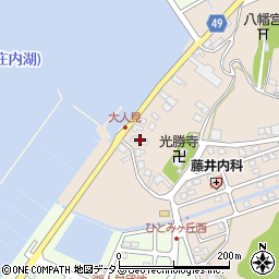 静岡県浜松市中央区大人見町266周辺の地図