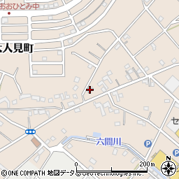 静岡県浜松市中央区大人見町1688周辺の地図