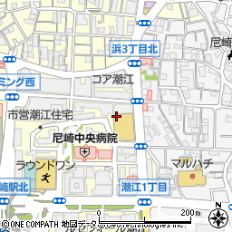 一本堂 尼崎店周辺の地図