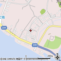静岡県浜松市中央区白洲町3143周辺の地図