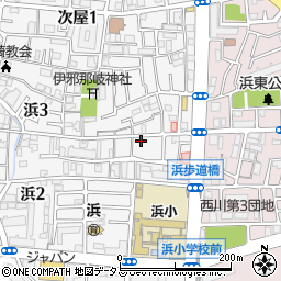 関西電力小田変電所周辺の地図