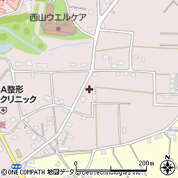 静岡県浜松市中央区西山町193周辺の地図