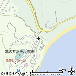 東御崎展望台周辺の地図