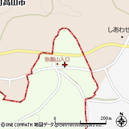 岡山県井原市芳井町東三原891周辺の地図