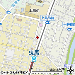 静岡県浜松市中央区十軒町60周辺の地図