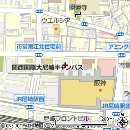 株式会社東海日動パートナーズかんさい　阪神支社周辺の地図