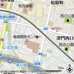 兵庫県西宮市染殿町7-8周辺の地図