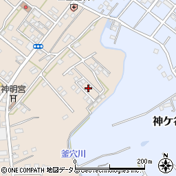 静岡県浜松市中央区神原町26周辺の地図