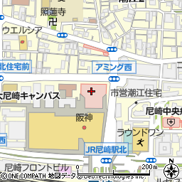綜合警備保障株式会社阪神支社周辺の地図