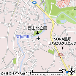 静岡県浜松市中央区西山町1234周辺の地図