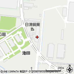 日清鋼業株式会社　加古川事業所周辺の地図