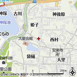 京都府木津川市相楽姫子15周辺の地図