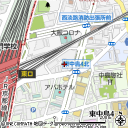 ライオンズマンション新大阪周辺の地図