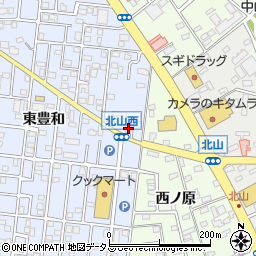 愛知県豊橋市弥生町東豊和60周辺の地図