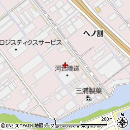 愛知県豊橋市神野新田町トノ割25周辺の地図