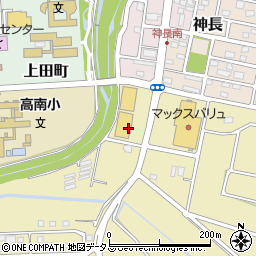 コメリハード＆グリーン袋井高尾店周辺の地図