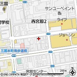 空手道誠空会　大阪道場周辺の地図