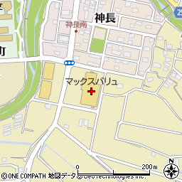 セリアマックスバリュ袋井豊沢店周辺の地図