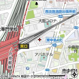 心の相談ルーム・オアシス大阪周辺の地図