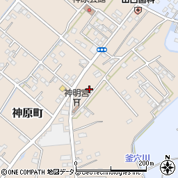 静岡県浜松市中央区神原町1221周辺の地図