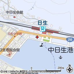 岡山県備前市日生町寒河2571周辺の地図