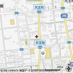 学習空間　浜松天王教室周辺の地図