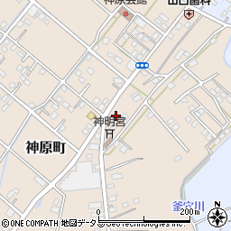 静岡県浜松市中央区神原町1220周辺の地図