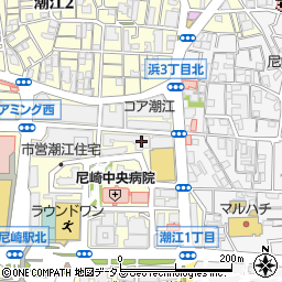 株式会社関西都市居住サービス　尼崎営業所周辺の地図