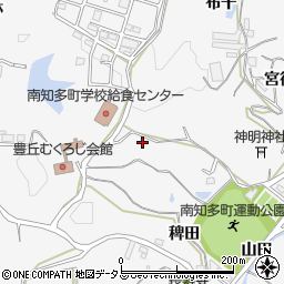 愛知県知多郡南知多町豊丘有田脇周辺の地図