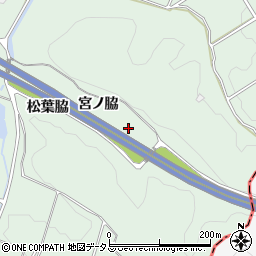 愛知県知多郡美浜町豊丘松葉脇周辺の地図
