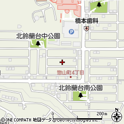 兵庫県神戸市北区惣山町3丁目4周辺の地図