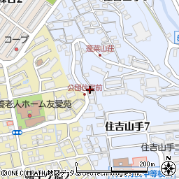 神戸鴨子ケ原郵便局周辺の地図