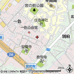兵庫県加古川市平岡町一色552-3周辺の地図