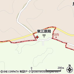 岡山県井原市芳井町東三原1267周辺の地図