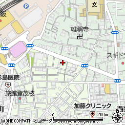 大阪府守口市大枝東町4-5周辺の地図