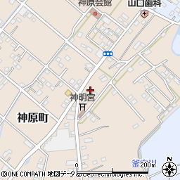 静岡県浜松市中央区神原町1222周辺の地図