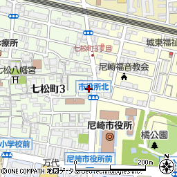 コティ七松町周辺の地図