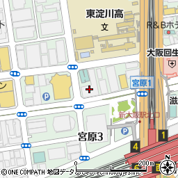 株式会社酉島製作所大阪支店周辺の地図