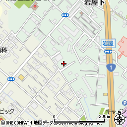 愛知県豊橋市岩屋町岩屋下62-25周辺の地図