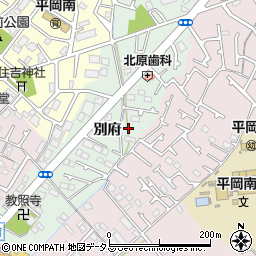 兵庫県加古川市別府町別府655-1周辺の地図