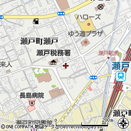 岡山県岡山市東区瀬戸町瀬戸74周辺の地図