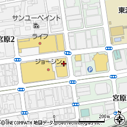 長野日本無線株式会社　関西支店周辺の地図