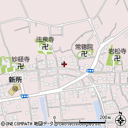 静岡県湖西市新所253周辺の地図
