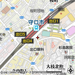 松野時計店周辺の地図