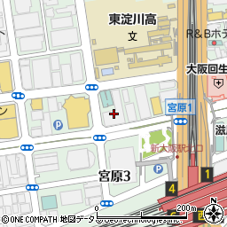 株式会社中村自工　大阪営業所周辺の地図