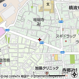大阪府守口市大枝東町5周辺の地図
