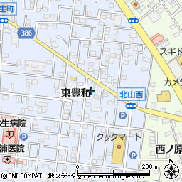 愛知県豊橋市弥生町東豊和151周辺の地図