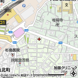 大阪府守口市大枝東町3周辺の地図