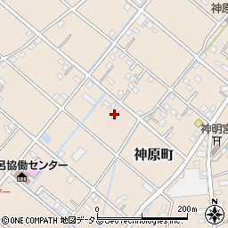 静岡県浜松市中央区神原町860周辺の地図